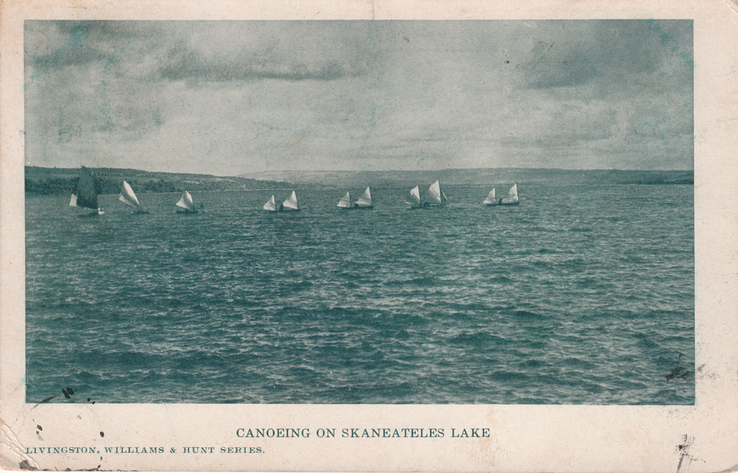 Canoeing on Skaneateles Lake Wooden Canoe Museum